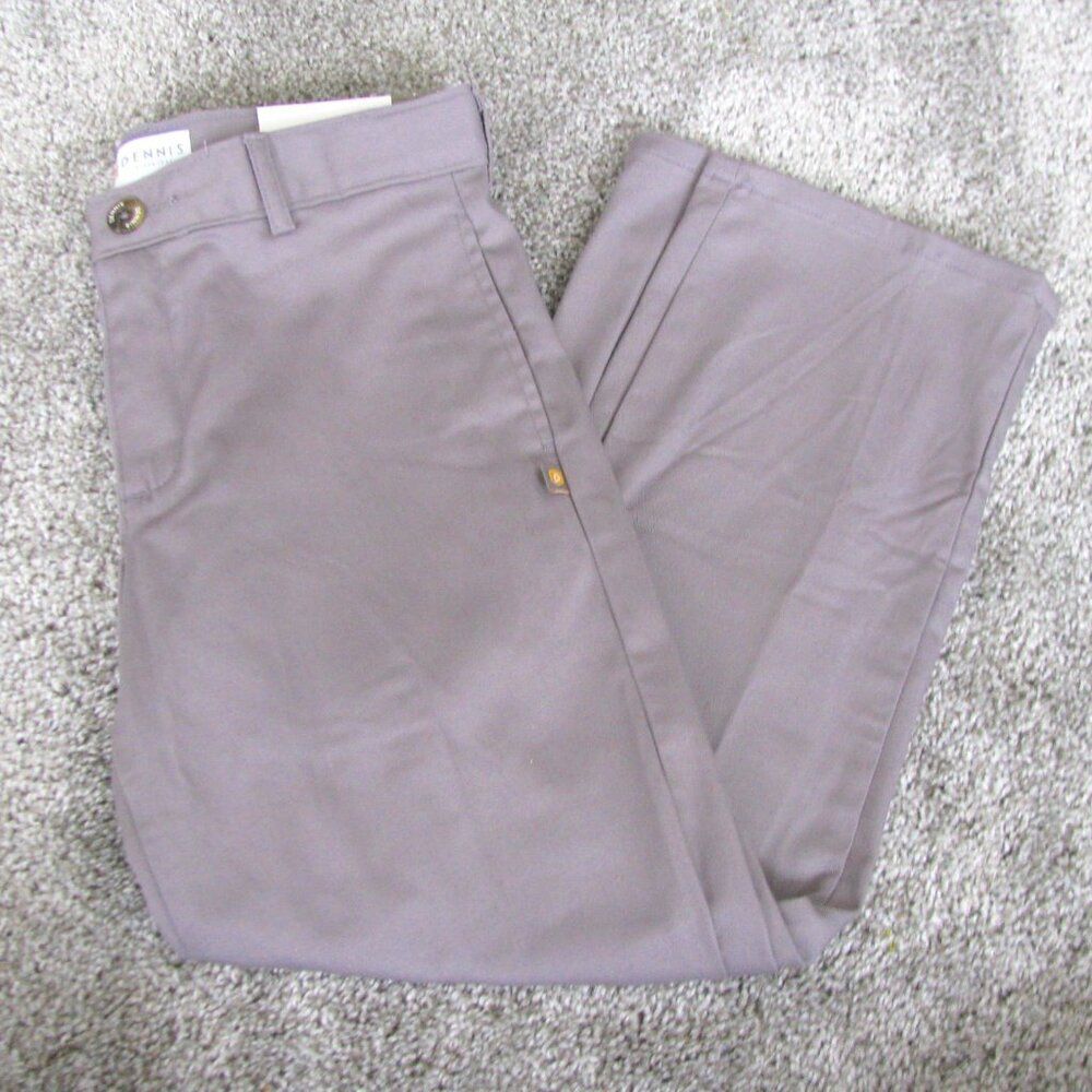 NWT Dennis Uniform gray uniform pants 8 Husky